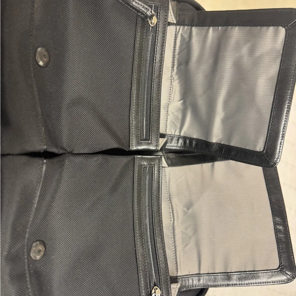🔥TUMI LUXURY Men’s Black Travel Laptop Briefcase Bag - FEATURES ! EXCELLENT!!